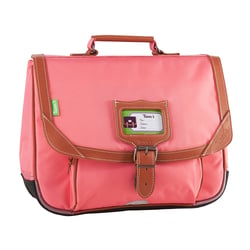 Cartable 35cm Tann's - « Les Incontournables » Rose Corail