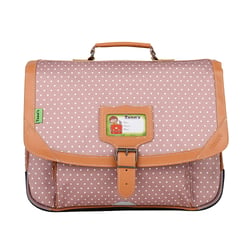 Cartable CP-CE1 38 cm - Pois Sienne - Tann's