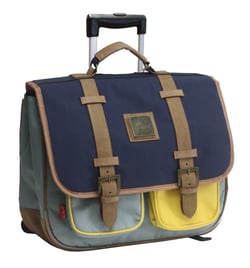 GIBR41-KICKERS BLEU JAUNE