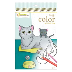 Carnet de coloriage Graffy Color - Animaux familiers