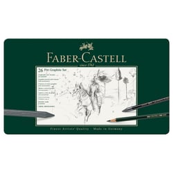 Boîte Faber-Castell - Pitt Graphite - 26 crayons
