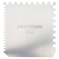 Grattoir en acier inoxydable - 15x15 cm - Amsterdam