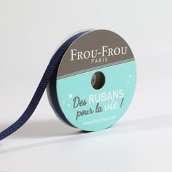 Bobinette Frou-Frou - 6 m x 6 mm - Gros grain - Navy