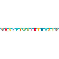 Guirlande Happy Birthday - Cirque Fisher Price