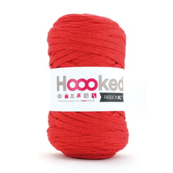Hoooked RibbonXL Rouge - DMC - Pelote fibres-coton