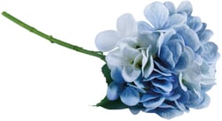 Tige hortensia bleu - 33 cm