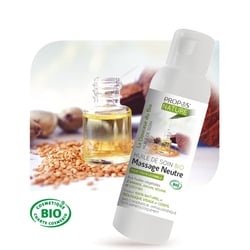 Huile de soin massage neutre - 200 ml
