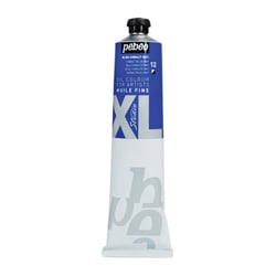 Tube 200 ml de peinture à l'huile Pébéo Studio - XL - bleu cobalt - Fine