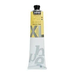 Tube 200 ml de peinture à l'huile Pébéo Studio - XL - jaune naples - Fine