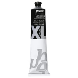 Tube 200 ml de peinture à l'huile Pébéo Studio - XL - noir ivoire - Fine