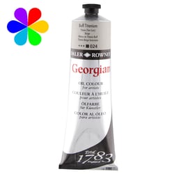 Tube 225 ml de peinture à l'huile Daler Rowney - Georgian - buff titanium