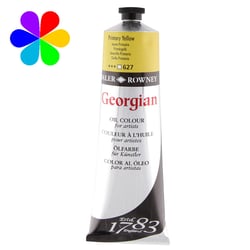 Tube 225 ml de peinture à l'huile Daler Rowney - Georgian - citron de chrome