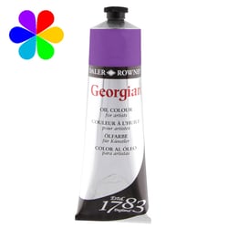 Tube 225 ml de peinture à l'huile Daler Rowney - Georgian - violet de cobalt