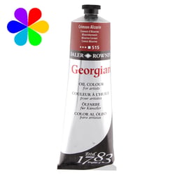 Tube 225 ml de peinture à l'huile Daler Rowney - Georgian - alizarine cramoisie