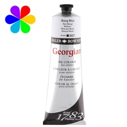 Tube 225 ml de peinture à l'huile Daler Rowney - Georgian - blanc ivoire