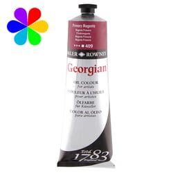 Tube 225 ml de peinture à l'huile Daler Rowney - Georgian - magenta permanent