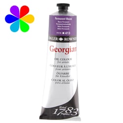 Tube 225 ml de peinture à l'huile Daler Rowney - Georgian - mauve permanent