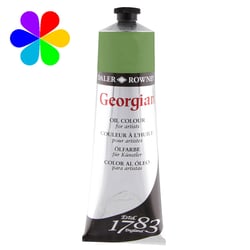Tube 225 ml de peinture à l'huile Daler Rowney - Georgian - terre verte