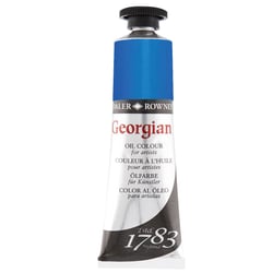 Peinture à l'huile - Georgian - 38ml - bleu de céruléum