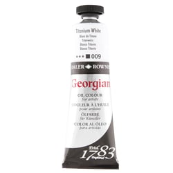 Peinture à l'huile Georgian - 38ml - blanc de titane