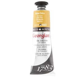 Peinture à l'huile - Georgian - 38ml - ocre jaune