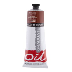 Peinture à l'huile - Graduate - 200ml - terre de Sienne brûlée