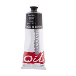 Peinture à l'huile - Graduate - 200ml - noir de bougie