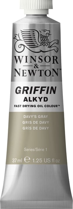 Peinture à l'huile - Griffin - 37ml - gris de Davy