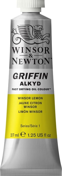 Peinture à l'huile - Griffin - 37ml - jaune citron