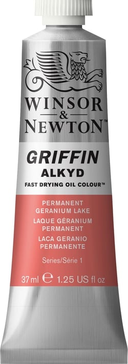 Peinture à l'huile - Griffin - 37ml - laque géranium permanent