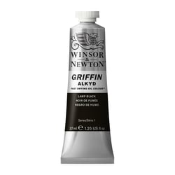 Peinture à l'huile - Griffin - 37ml - noir de fumée