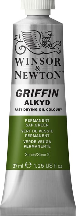Peinture à l'huile - Griffin - 37ml - vert vessie permanent