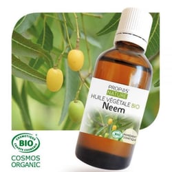Huile végétale de neem bio - 50 ml