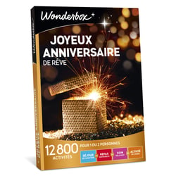 Coffret cadeau - Joyeux anniversaire de reve