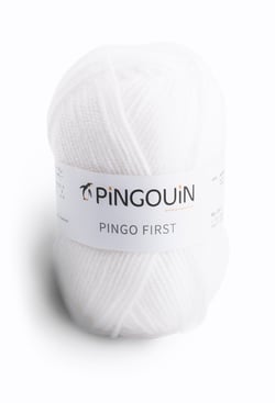 Kit 10 pelotes First neige - Pingouin - Pelote de fil à tricoter