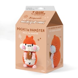 Kit crochet amigurumi Graine Créative - Pochi le hamster