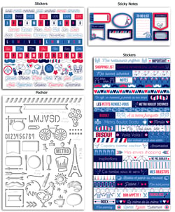 Kit de décoration Bullet Journal  Toga  Frenchy
