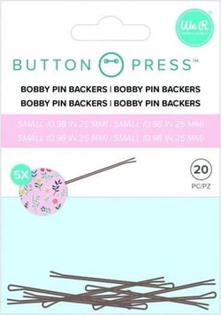 Kit 5 épingles à cheveux pour Button press