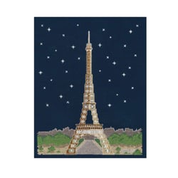Kit point de croix - Paris la nuit