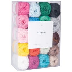 Lot de 20 pelotes de fil 100 % coton - Rico Design - Ricorumi