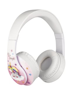 Casque gaming filaire Konix - SW401 Licorne Be Magic - Pour iOS/PC/Android - Blanc
