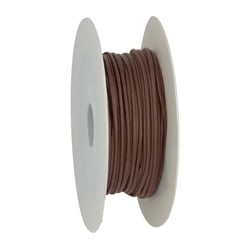 Lacet «Aspect cuir» 2mm - Marron