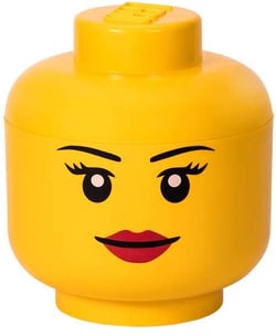 Tête de rangement Fille LEGO® Grand modèle