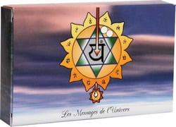 Jeu de cartes de méditation «Messages de l'univers»