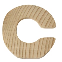 LETTRE BOIS 5CM C LETTRE BOIS 5CM C