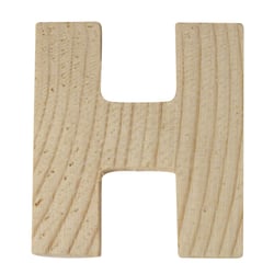 LETTRE BOIS 5CM H LETTRE BOIS 5CM H