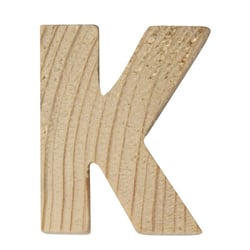 LETTRE BOIS 5CM K LETTRE BOIS 5CM K