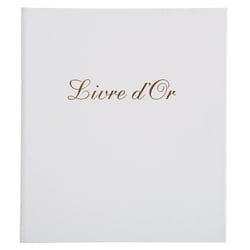Livre d'or 140 pages - 19x21cm