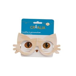 Lunettes chat en bois - Créalia