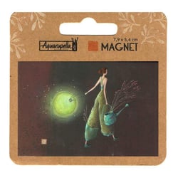 Magnet «Le lampion vert» Gaëlle Boissonnard - 5x9cm - Aquarupella